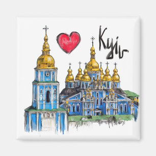 Ik hou van Kiev Magneet