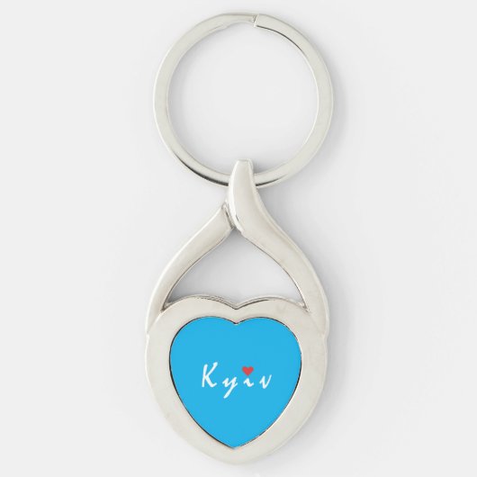 Ik hou van Kiev Sleutelhanger (Voorkant)