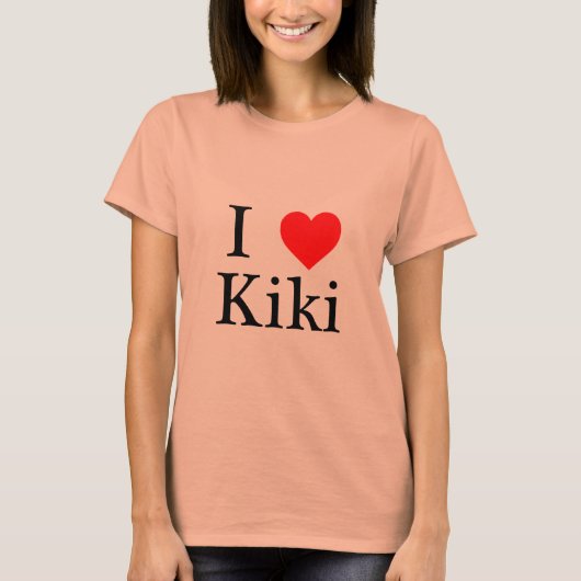 Ik hou van Kiki Shirt (Voorkant)