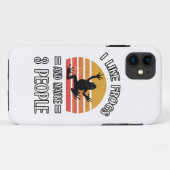 Ik hou van kikkers en misschien 3 mensen | Beste k Case-Mate iPhone Case (Achterkant (horizontaal))