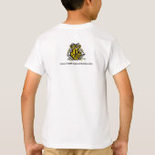 Ik hou van KIKKERS - Giftige Corroboree kikker - w T-shirt (Achterkant)