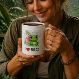 Ik Hou Van Kikkers Koffiemok