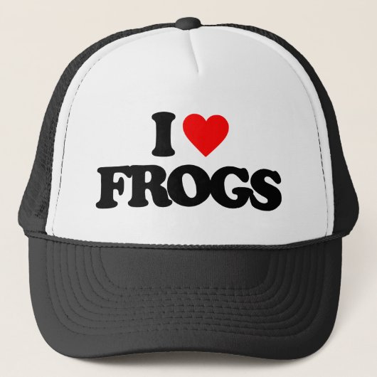 IK HOU VAN KIKKERS TRUCKER PET (Voorkant)