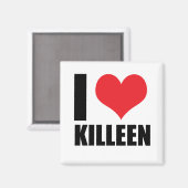 Ik hou van Killeen Magneet (Voorkant / Achterkant)