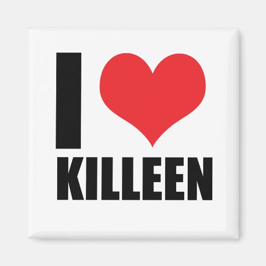Ik hou van Killeen Magneet (Voorkant)