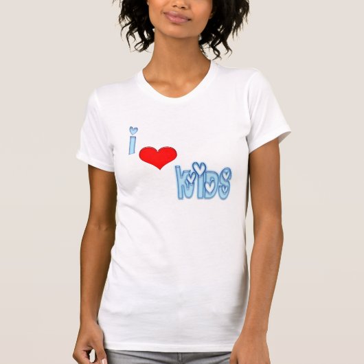 Ik hou van Kinder T-shirt (Voorkant)