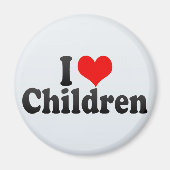 Ik hou van kinderen magneet (Voorkant)
