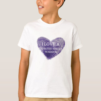 Ik hou van kinderen met een kinderberoerte. t-shirt