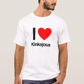ik hou van kinkajous t-shirt (Voorkant)