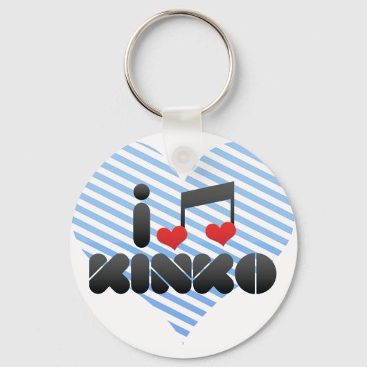 Ik hou van Kinko Sleutelhanger (Voorkant)