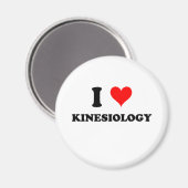 Ik hou van kinsiologie magneet (Voorkant / Achterkant)