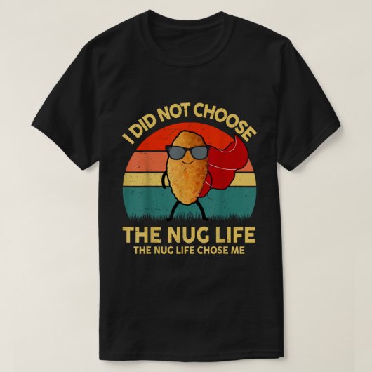 Ik hou van kipnuggets Nug Life Boy Peuter T-shirt (Design voorkant)