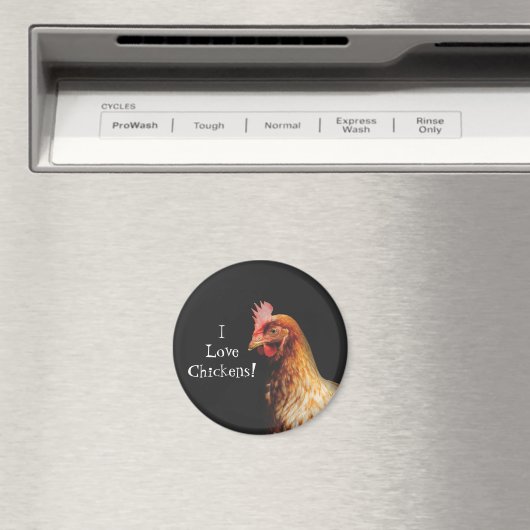 Ik hou van kippen magneet (Insitu (Vaatwasser))