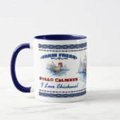 Ik hou van kippen mok (Links)