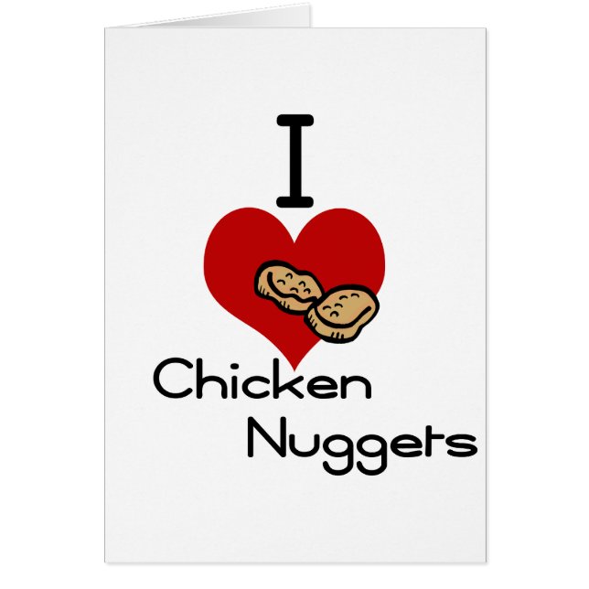 Ik hou van kippennuggets (Voorkant)