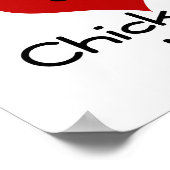 Ik hou van kippennuggets poster (Hoek)