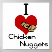 Ik hou van kippennuggets poster (Voorkant)