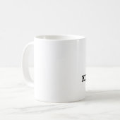 Ik hou van Kitesurfing Koffiemok (Voorkant links)