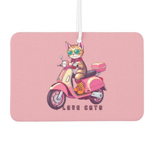Ik hou van kitten luchtverfrisser (Voorkant)