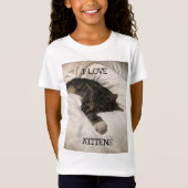 Ik hou van Kittens T-shirt (Voorkant)