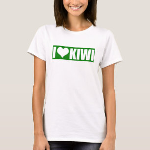 Ik hou van kiwi t-shirt