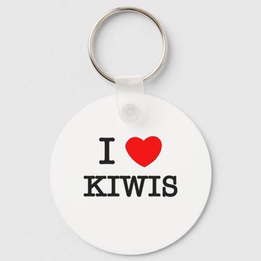 Ik hou van Kiwis Sleutelhanger (Voorkant)