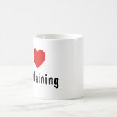 Ik hou van klagen koffiemok (Center)