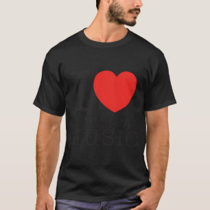 Ik hou van klassieke muziek t-shirt