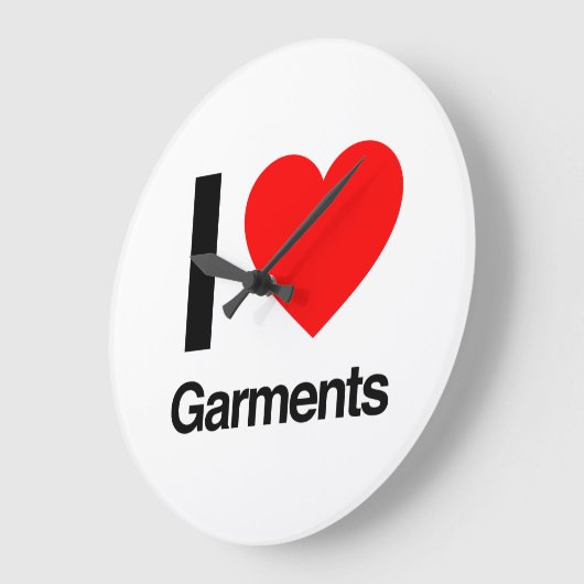 ik hou van kleding grote klok (Hoek)