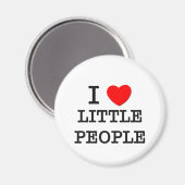 Ik hou van kleine mensen magneet (Voorkant / Achterkant)