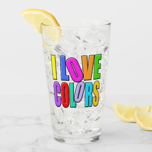 Ik hou van kleuren glas (Voorkant ijs)