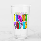 Ik hou van kleuren glas (Voorkant)