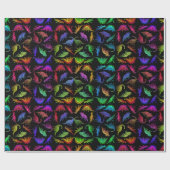 Ik hou van kleurrijk dinosauriërs die papier pakke (Vlak)