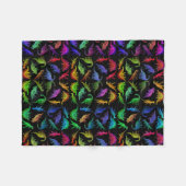 Ik hou van kleurrijke dinosauriërs... rugzak fleece deken (Voorkant (Horizontaal))