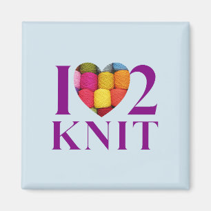 Ik hou van Knit - Magnet