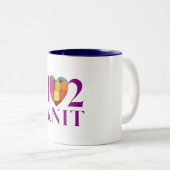 Ik hou van Knit - Mok (Voorkant rechts)