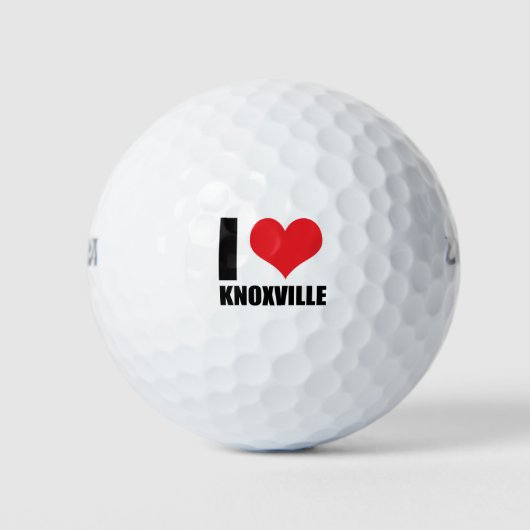 Ik hou van Knoxville Golfballen (Voorkant)