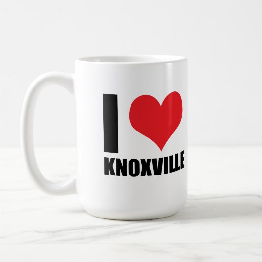 Ik hou van Knoxville Koffiemok (Links)