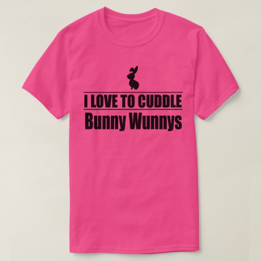 Ik hou van knuffelen t-shirt (Design voorkant)