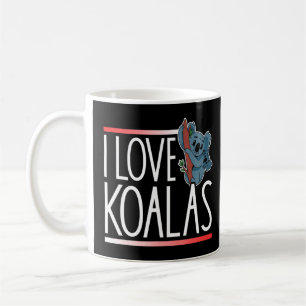 Ik hou van koala's koala Beer koala schattig dier Koffiemok