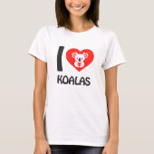 Ik hou van koala's t-shirt (Voorkant)