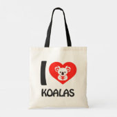 Ik hou van Koalas Tote Bag (Achterkant)