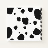 IK HOU VAN KOEIEN! Aangepast 8,5" x 8,5" spiraal N Notitieboek (Achterkant)