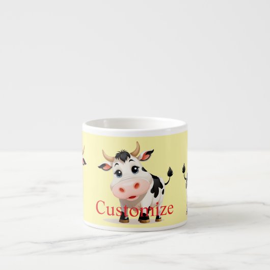 Ik hou van Koeien Art Thunder_Cove Espresso Kop (Voorkant)