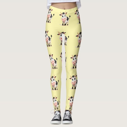 Ik hou van Koeien Art Thunder_Cove Leggings (Voorkant)