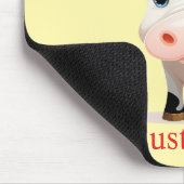 Ik hou van Koeien Art Thunder_Cove Muismat (Hoek)