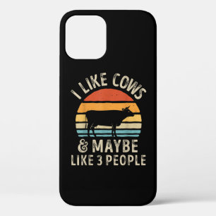 Ik hou van Koeien en misschien als 3 mensen Koe Bo Case-Mate iPhone Case