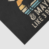 Ik hou van Koeien en misschien als 3 mensen Koe Bo Tissuepapier (Detail)