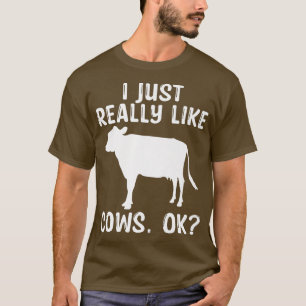 Ik hou van Koeien... grappige boerenveer.. T-shirt