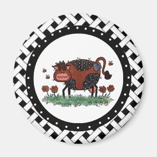 Ik hou van koeien Magnet